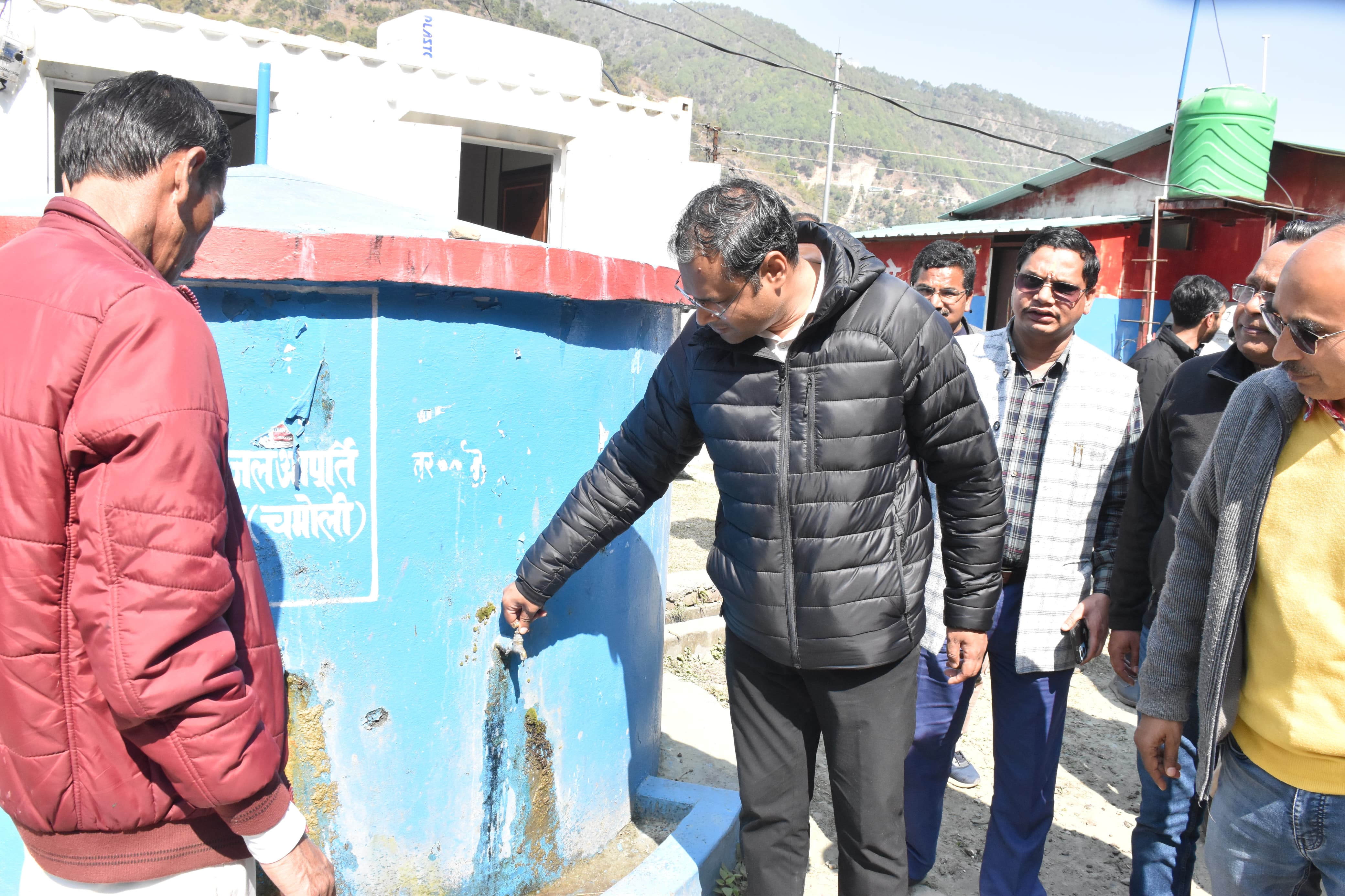 Inspection of Badrinath Highway