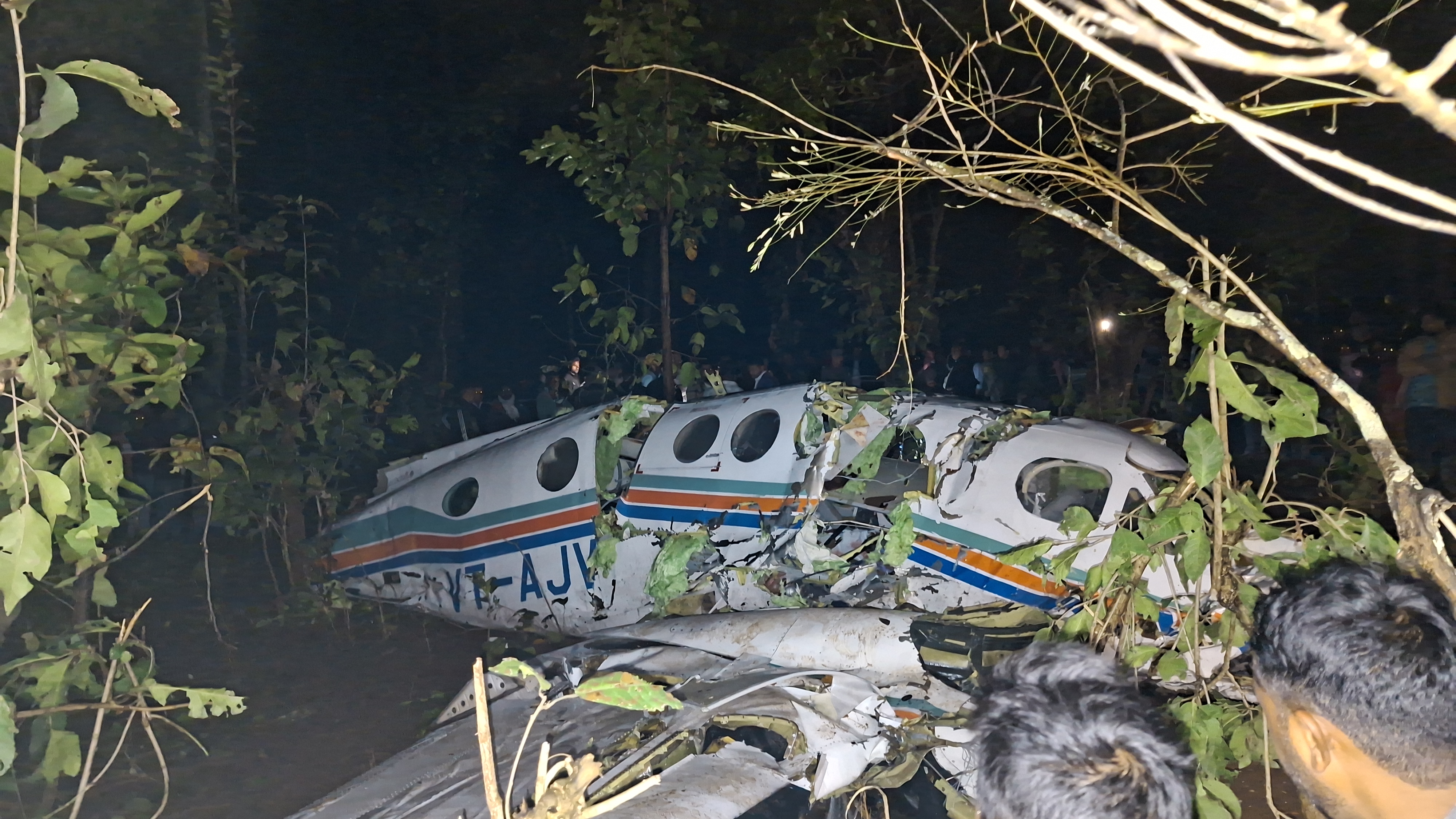 HELICOPTER CRASH IN CHATRA