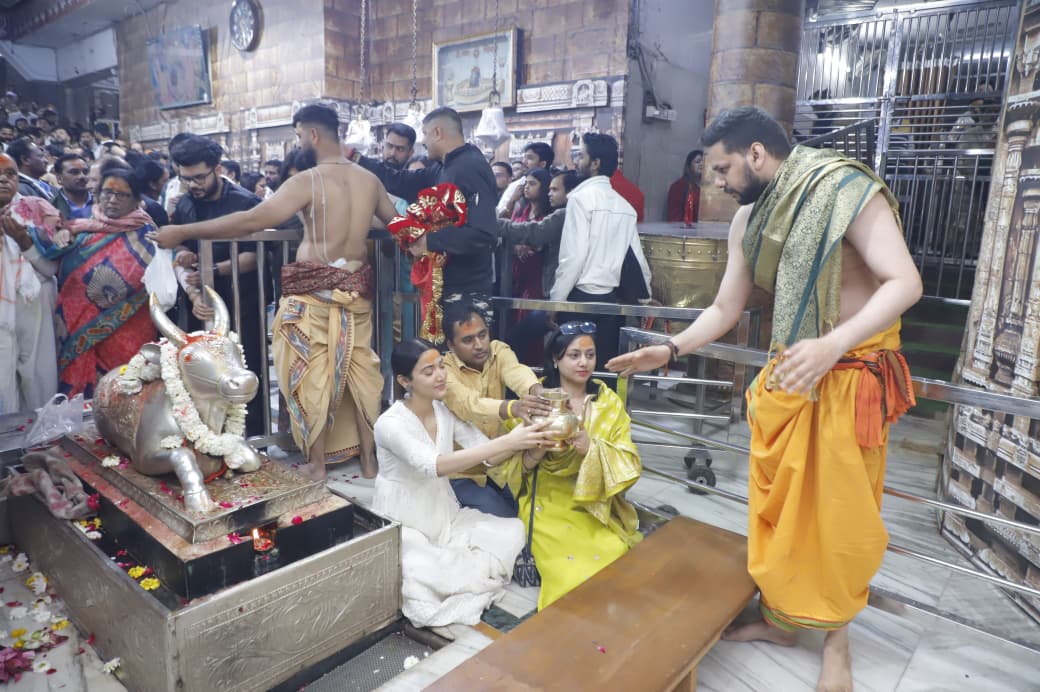 Mahakal mandir Celebrities