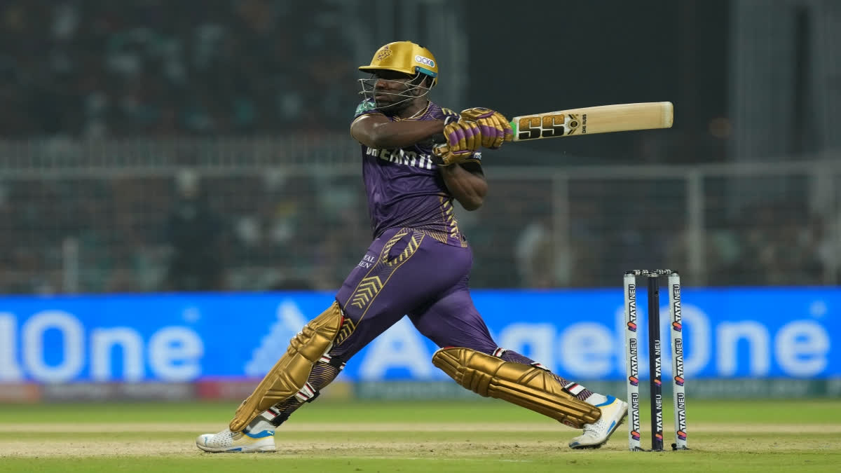 IPL 2024: Russell, Rana help KKR survive Klaasen's fury for thrilling four-run win Andre Russell and Harshit Rana played a key role in the Kolkata Knight Rider's victory over Sunrisers Hyderabad by four runs on Saturday.