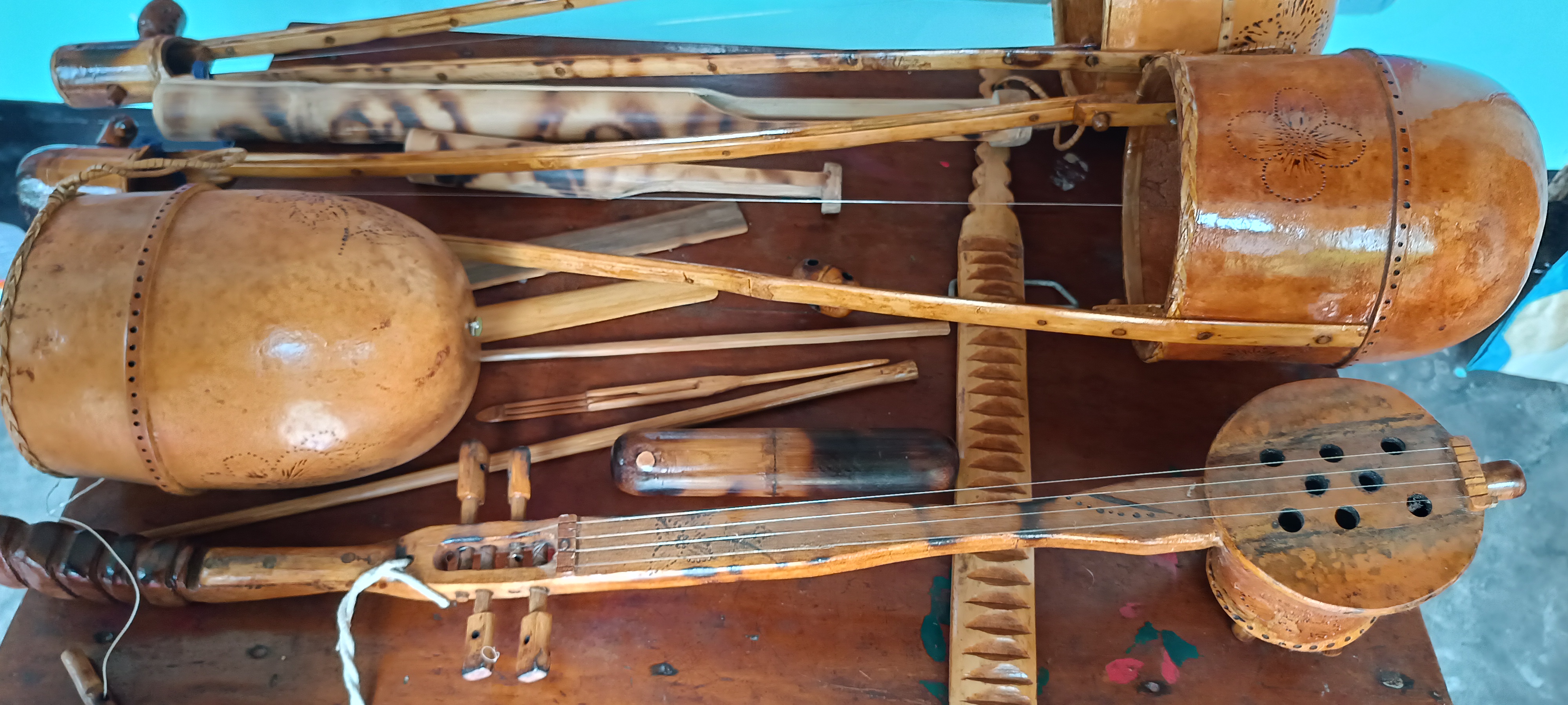 Folk instrument maker Golap Dihingia