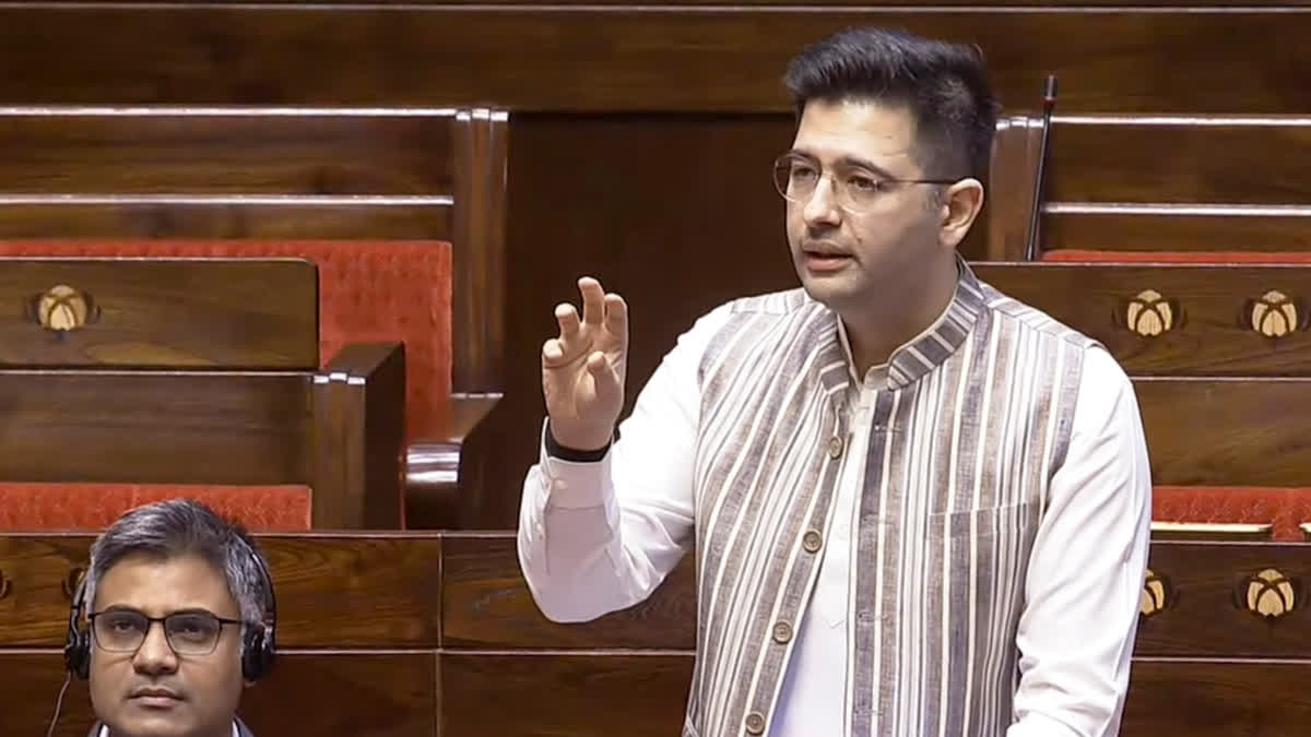 AAP MP Chadha Seeks Relief For Retail Investors After Market Mayhem ...