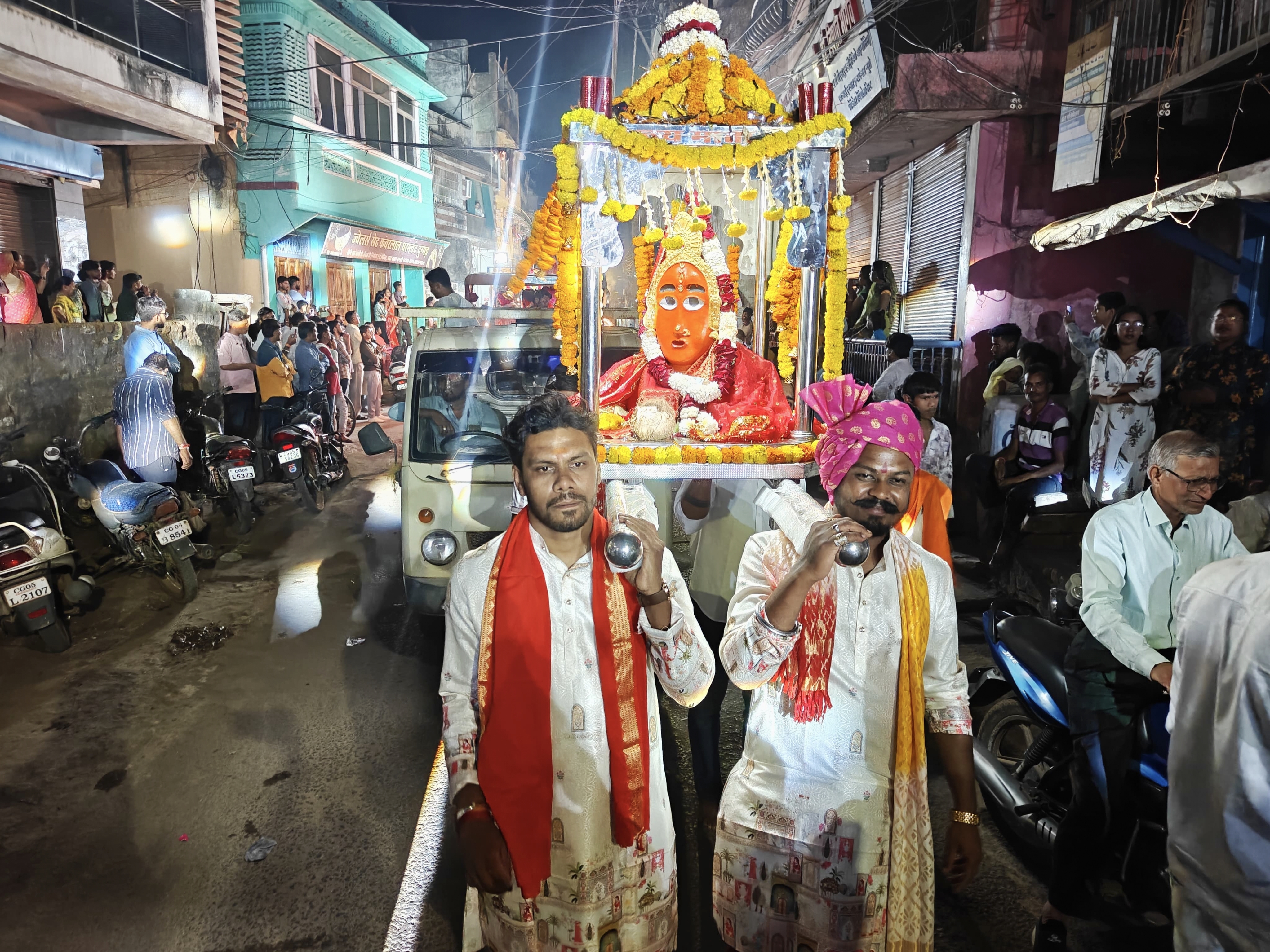 journey ended at Bilai Mata Temple