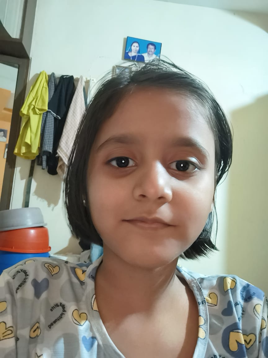 Kashish Sahani was a student of Class IV in the Mother Mary School.