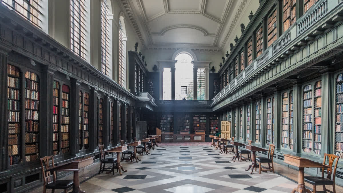 The Library of Trinity College, Dublin, Ireland