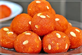 Motichoor Laddu Making