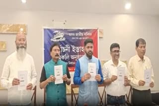 AJP manifesto for panchayat polls
