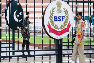 BSF Jawan at India Pakistan Border
