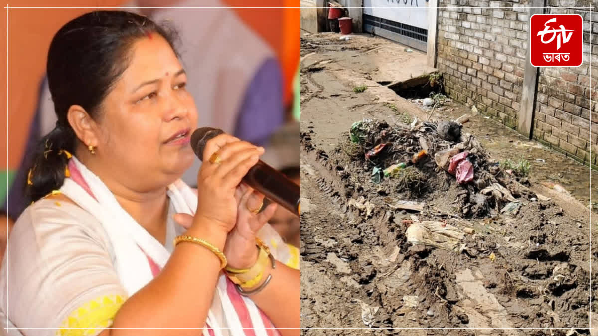 MP Bijuli Kalita Medhi blamed Congress for the artificial floods in Guwahati