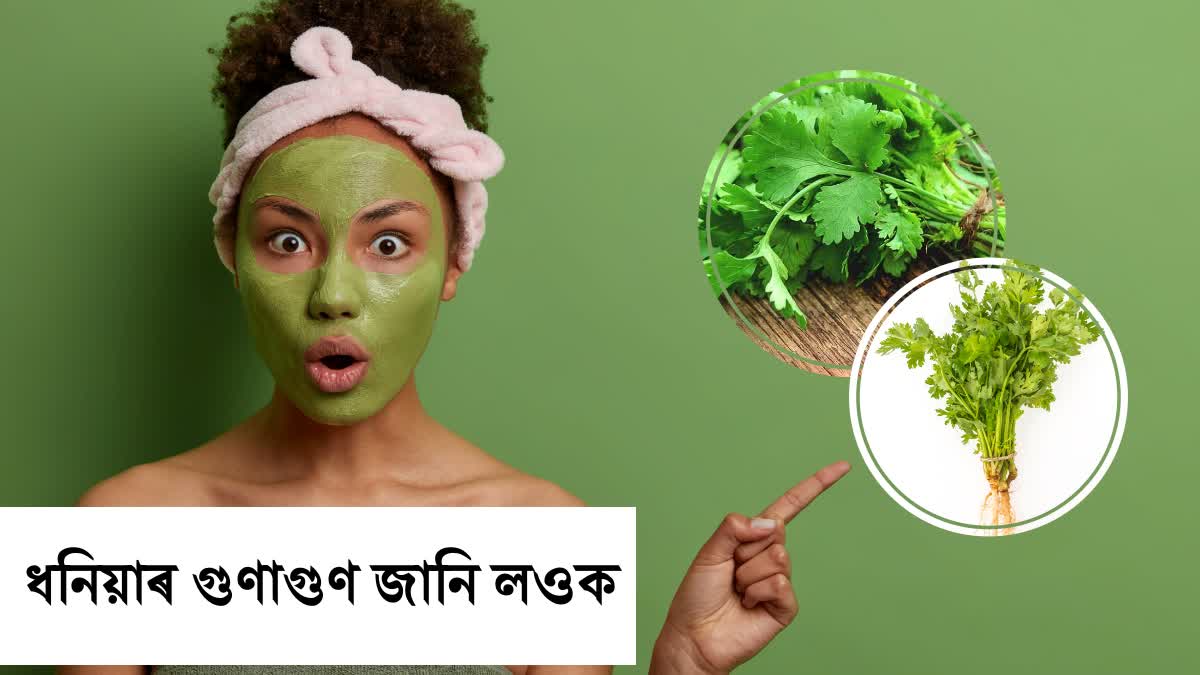 Home remedies for Skin care in summer season, see how to use Coriander leaves