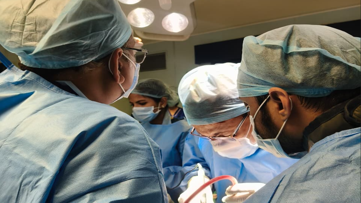 doctors Team during surgery
