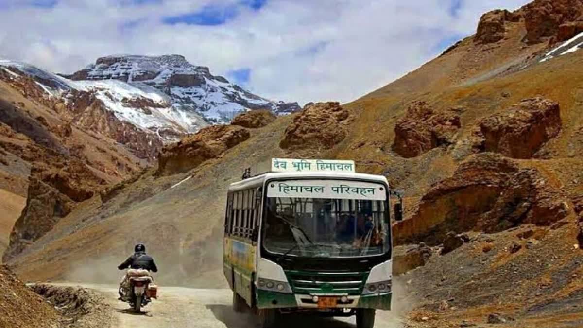 DELHI LEH HRTC BUS SERVICE