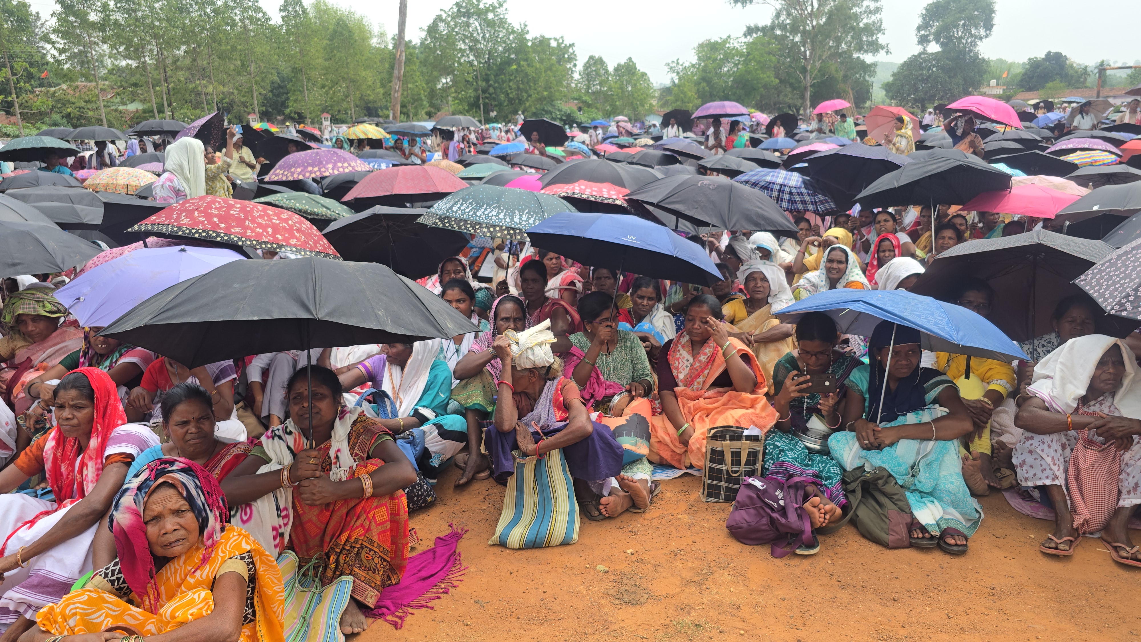 Meeting against delisting in Jashpur