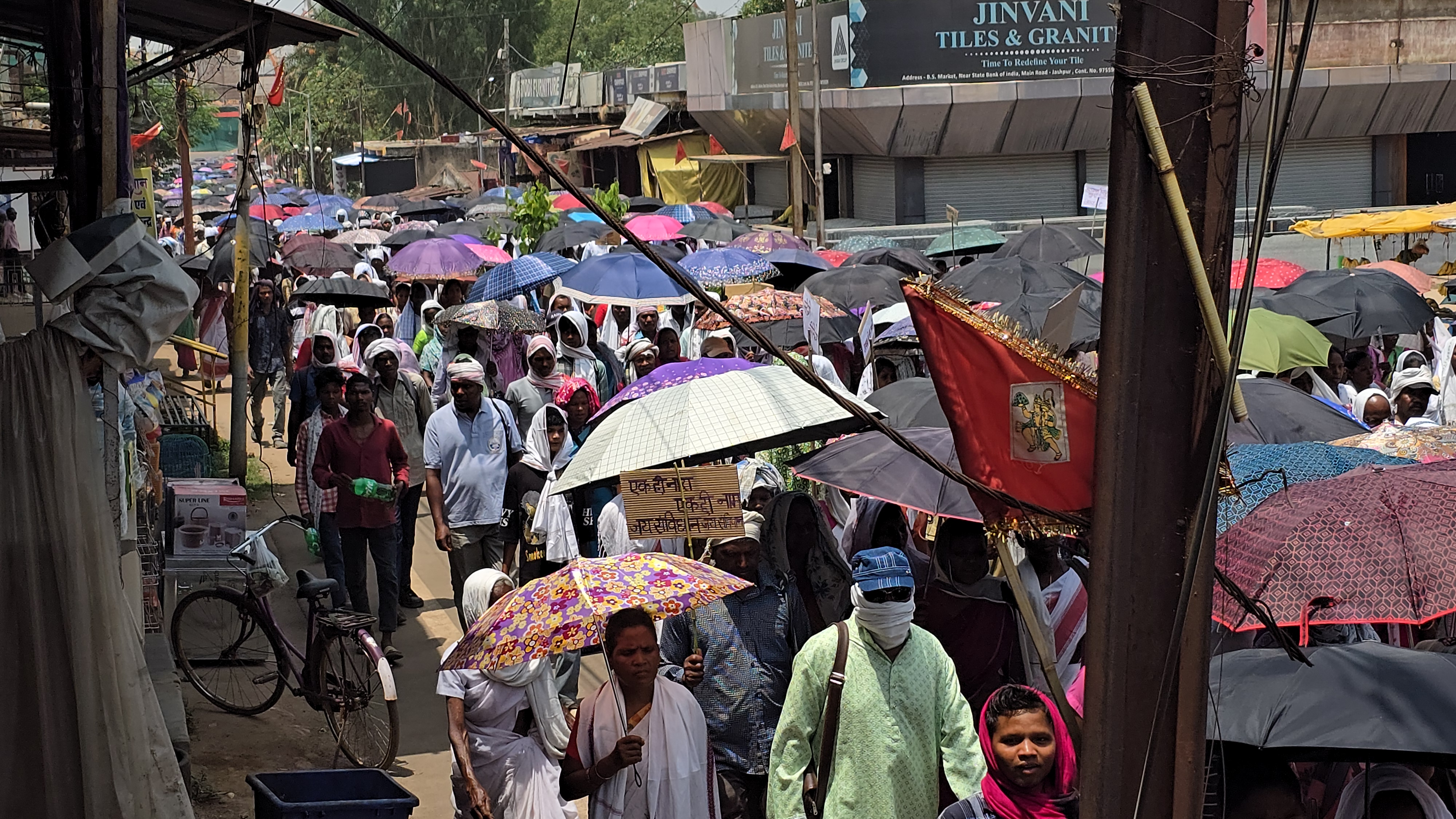 Rally by Raji Padha and the Christian Tribal Assembly