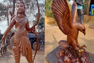BHOPAL ARTIST UNIQUE SCULPTURES