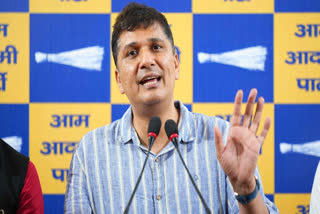 आम आदमी पार्टी के दिल्ली अध्यक्ष सौरभ भारद्वाज
