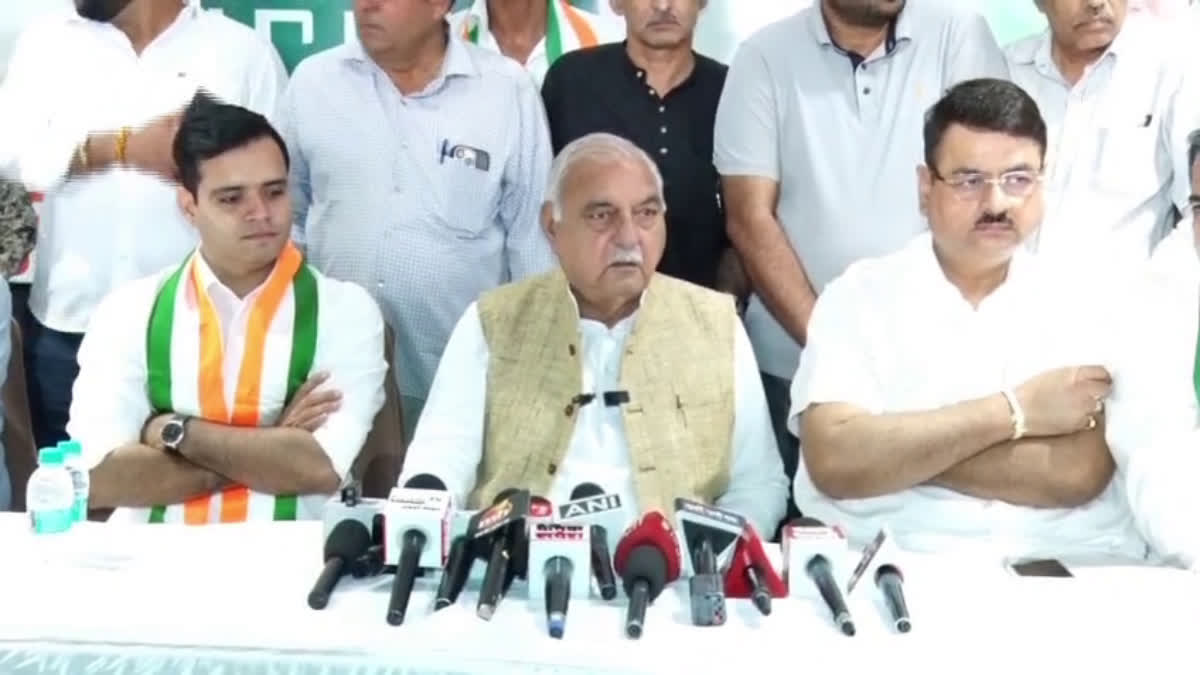 Bhupinder Singh Hooda on Nayab Saini