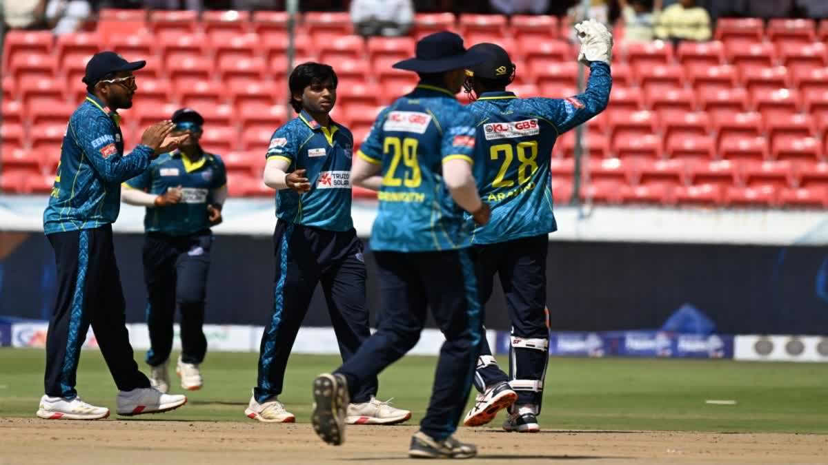 TG20 League Hyderabad e Champions beats Palamuru Strikers by 7 wickets in their first match Urdu News