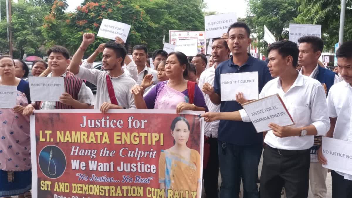 PROTEST IN NAGAON