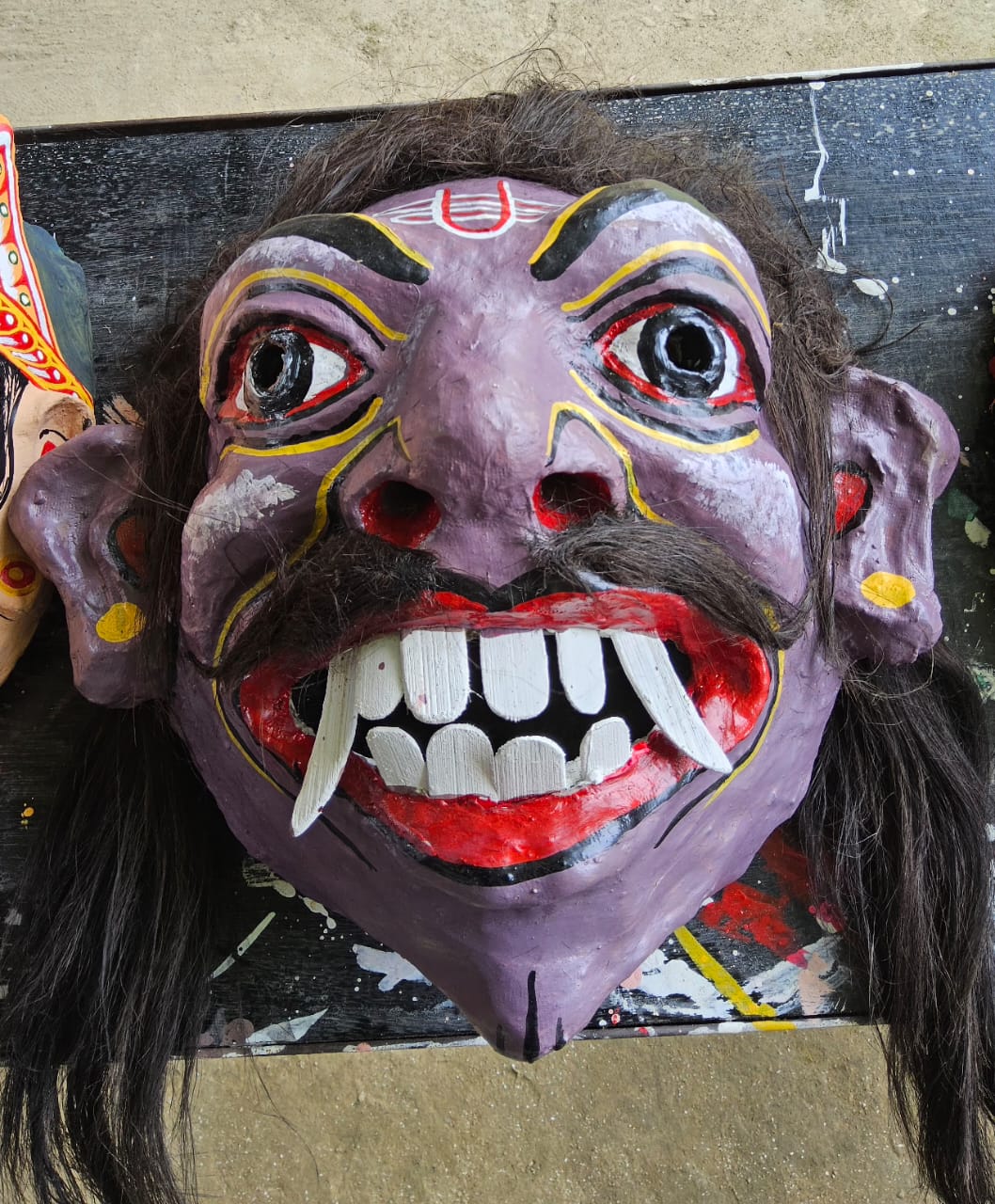TRADITIONAL MASKMAKING PROCESS