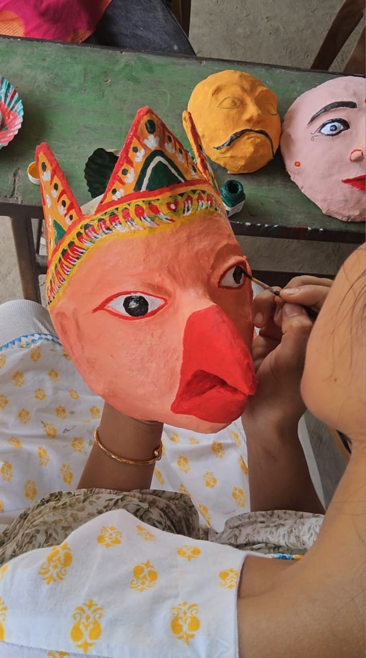 TRADITIONAL MASKMAKING PROCESS