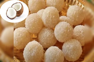 Kobbari Laddu Making Process