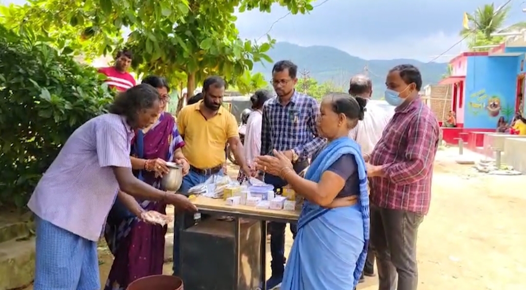 Medical team in damapur village