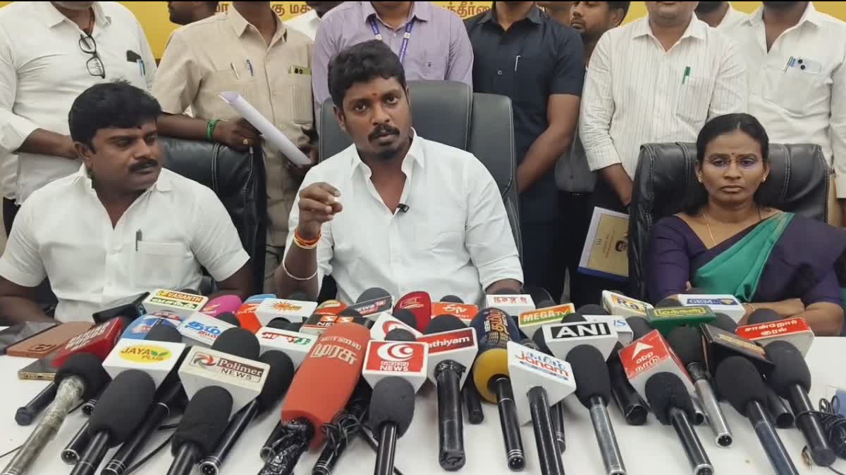 மதுவிலக்கு மற்றும் ஆயத்தீர்வைத்துறை அமைச்சர் விக்னேஷ் பேட்டி