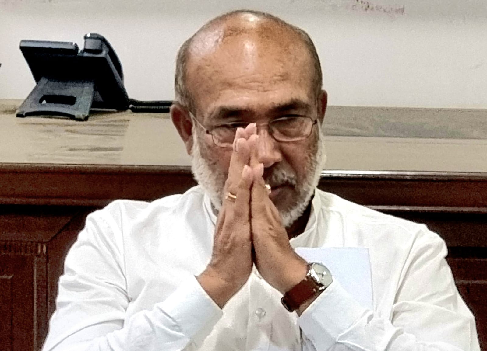 Manipur CM has been summoned by Home Ministe