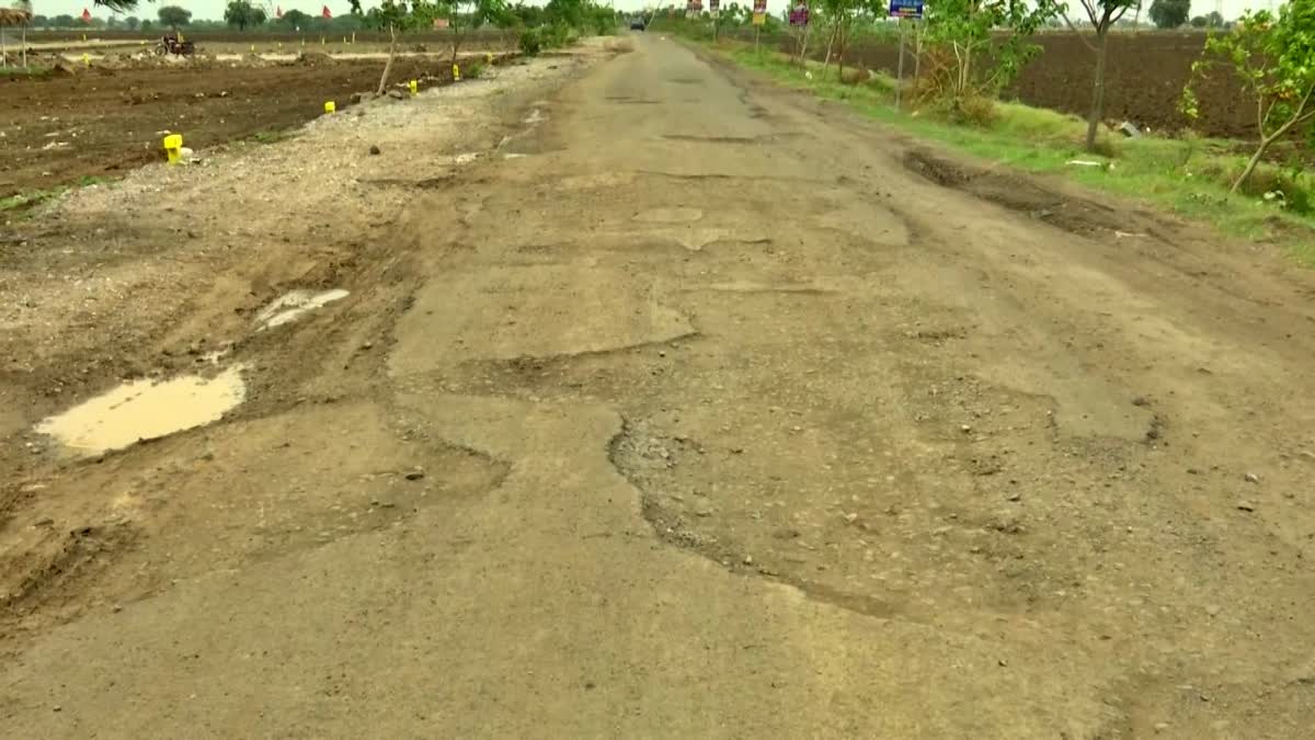 Completely Damaged Visadala-Mandapadu Road