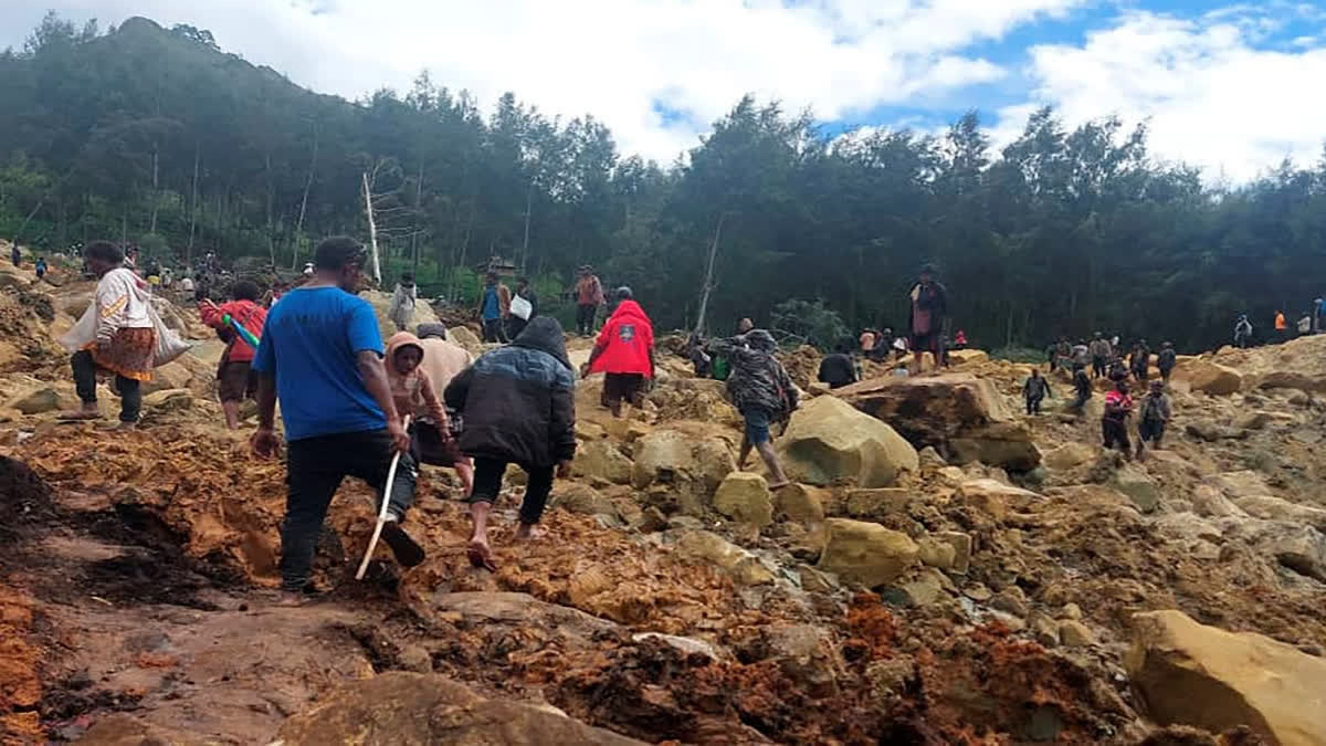 LANDSLIDE IN CAPITAL OF GUINEA