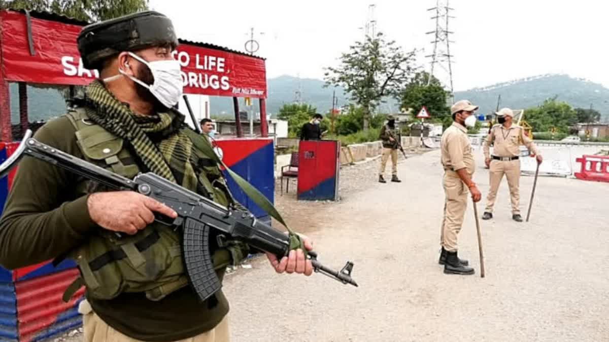 جموں و کشمیر میں سکیورٹی انتظامات کی فائل فوٹو