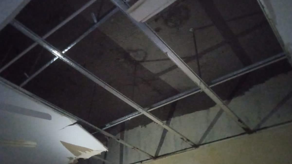 SCHOOL FALSE CEILING COLLAPSED
