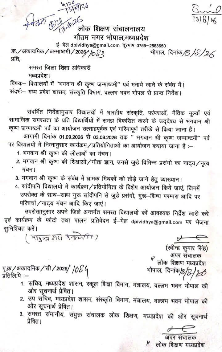 schools celebrate Janmashtami