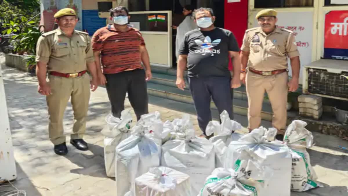 मशहूर ब्रांड की पैकिंग में बेच रहे थे नकली घी, गाजियाबाद से दो गिरफ्तार, कई कुंतल नकली घी बरामद
