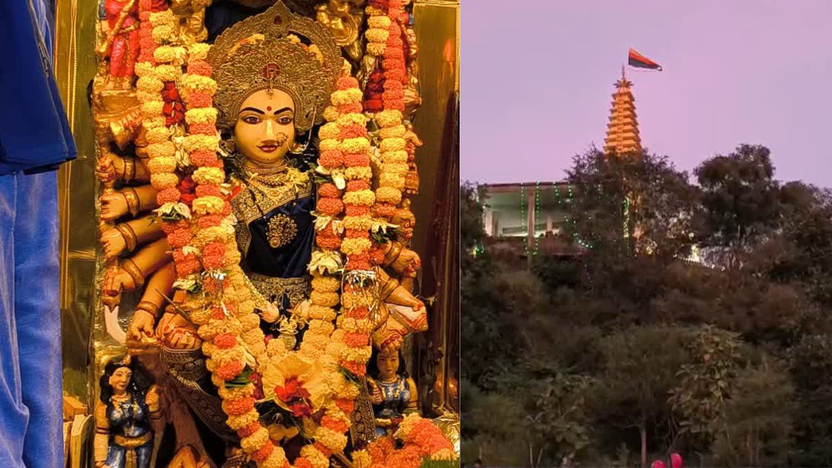 माता की भुजाएं गिनना हर किसी के बस की बात नहीं, गुना में 20 भुजा देवी ...