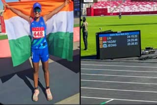 Ranjana Yadav won silver medal