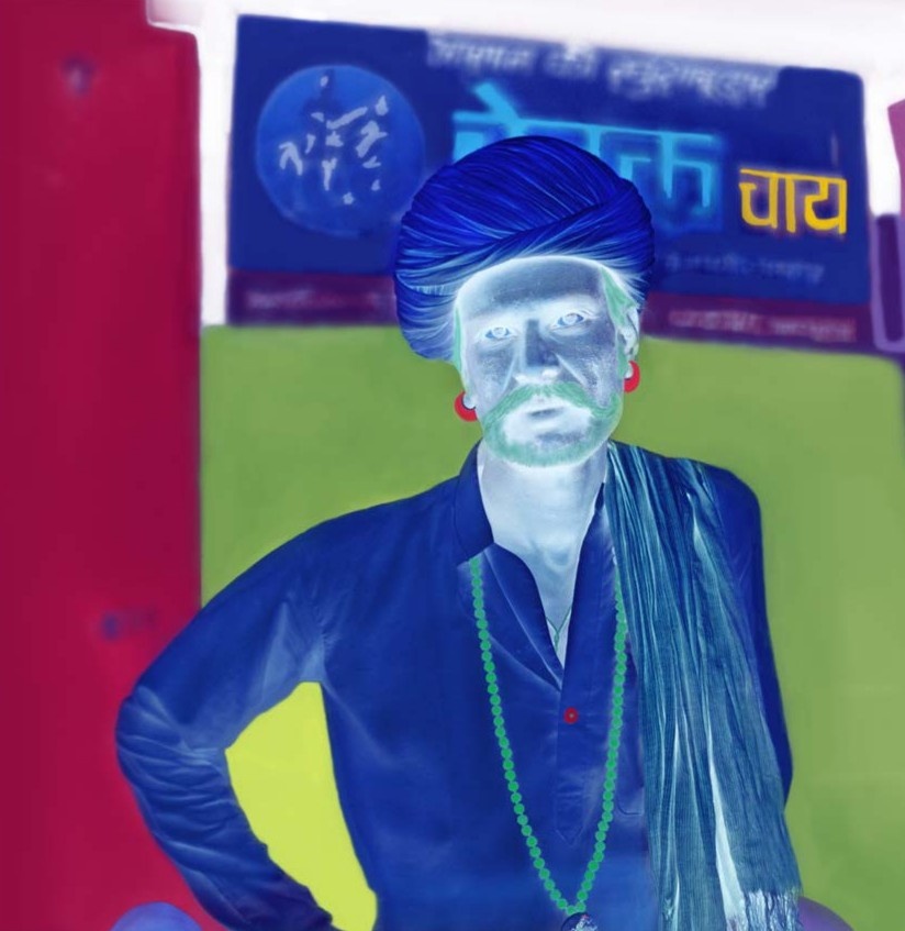 Anne Garde's series evokes Shiva Neelkanta