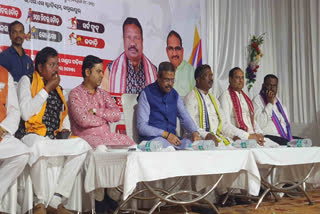 Union Education Minister Dharmendra Pradhan in Sambalpur