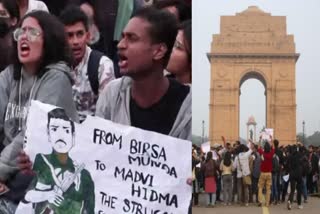 india gate pollution protes