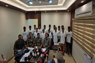 15 Naxalites Carrying Cumulative Bounty Of Rs 48 Lakh, Surrender In Chhattisgarh