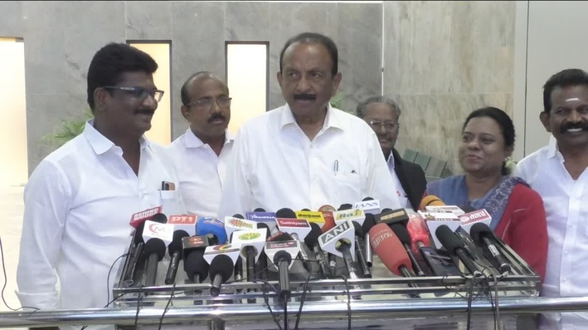 மூன்றாம்தர பேச்சாளராக மோடி மாறியுள்ளார்: மதிமுக பொதுச் செயலாளர் வைகோ பேட்டி