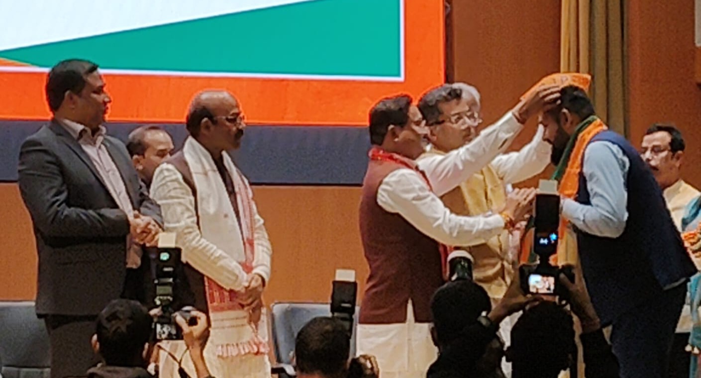 Former AASU General Secretary joined BJP