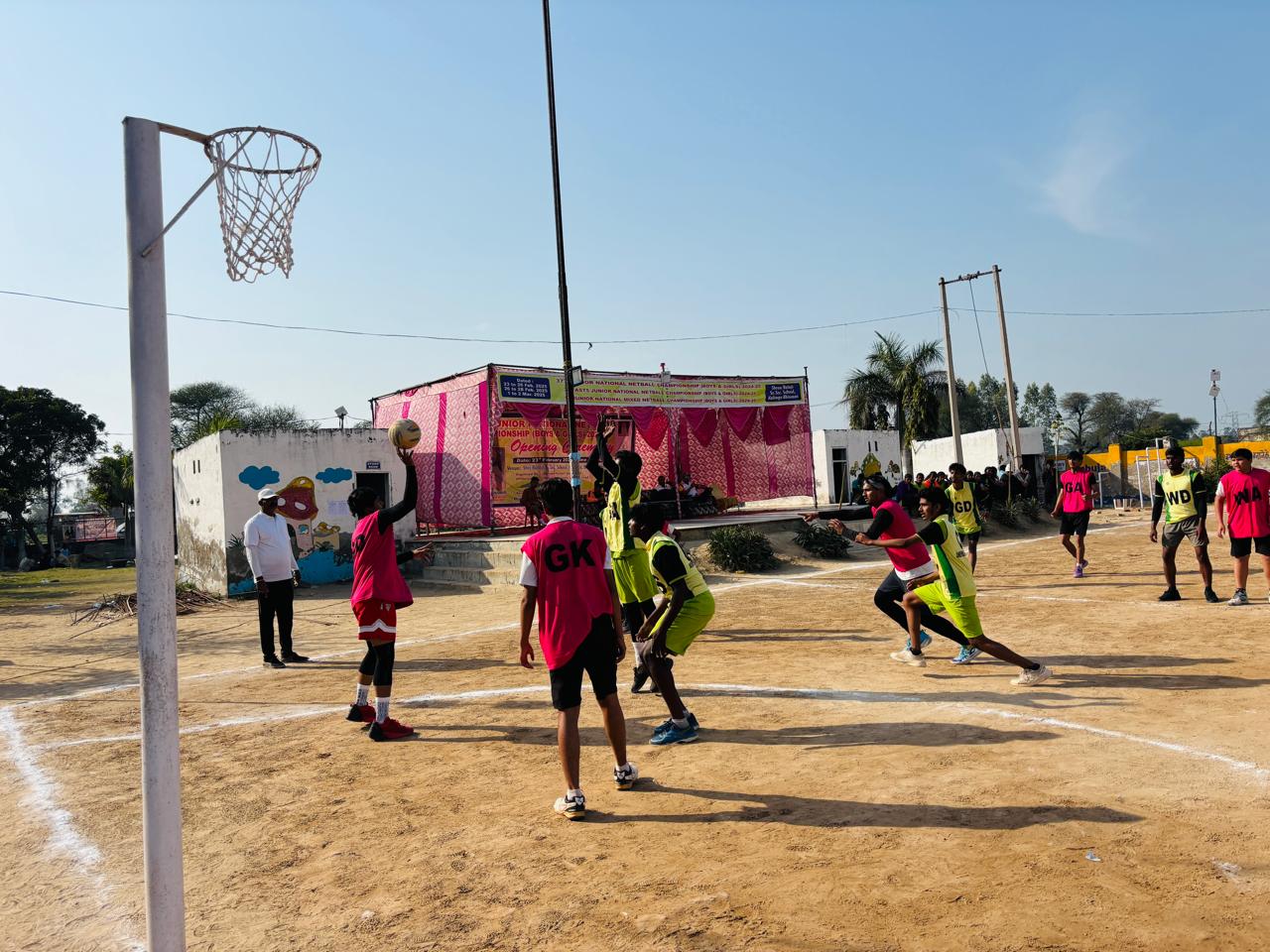 Indian File Netball भिवानी में 37वें जूनियर नेशनल नेटबॉल चैंपियनशिप: क्वार्टर फाइनल में ...