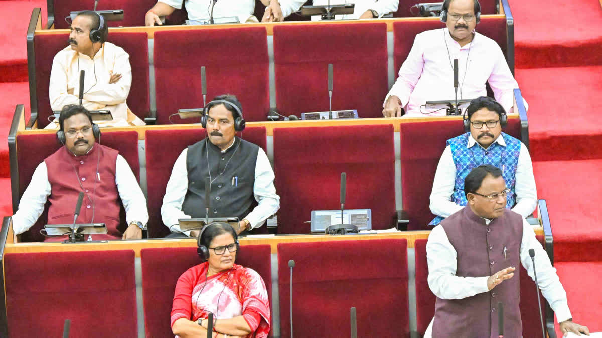 କ୍ରୟଯୋଗ୍ୟ ସବୁ ଧାନ ଉଠାଯିବ, ୨୪ ବର୍ଷ ଯାଏଁ ଶାସନକୁ ଫେରିବନି ବିଜେଡି -ମୁଖ୍ୟମନ୍ତ୍ରୀ odisha assembly cm mohan charan majhi said all Acceptable paddy will be procured