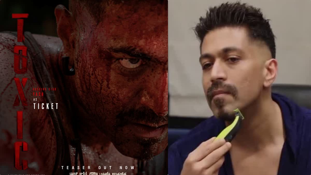 Yash Toxic ticket Look
