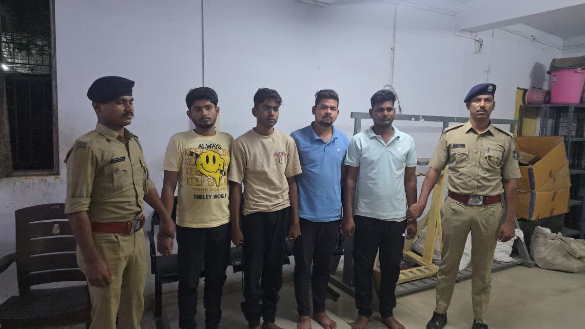 ઓલપાડના કારેલી ગામે SOGનો મોટો દરોડો: ૨૭.૭૪ લાખનો ૫૫ કિલો ગાંજો ઝડપાયો, ૪ ઓરિસ્સાવાસીઓની ધરપકડ