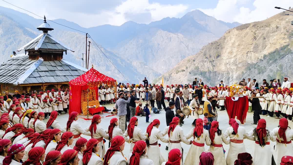 Maiti Dhyani Milan Program Saur Village