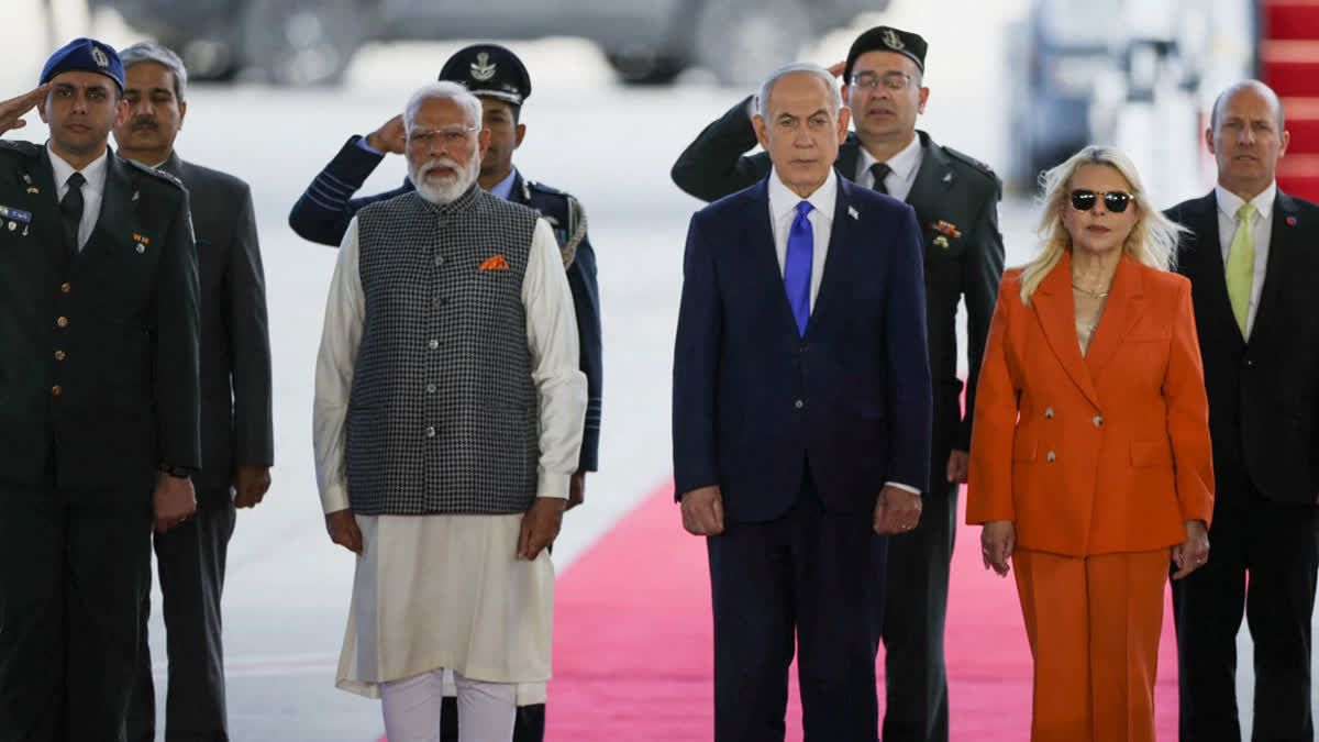 PM Modi receives Guard of Honour during state-visit to Israel