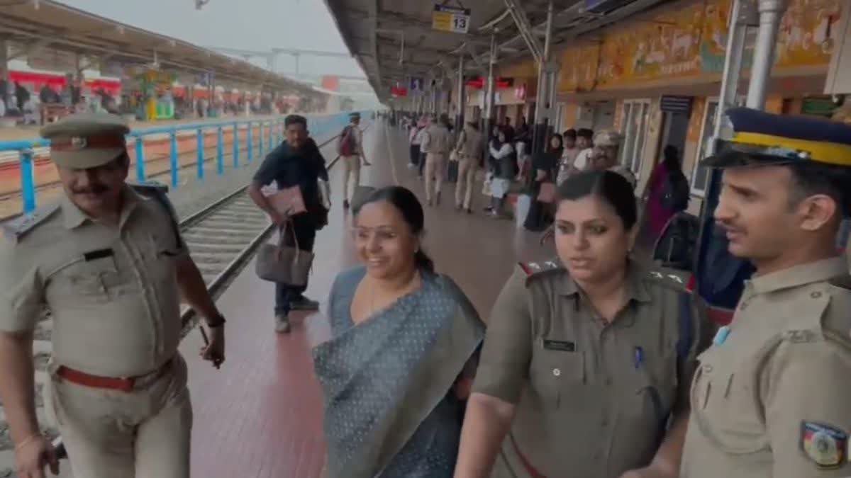 PROTEST AGAINST VEENA GEORGE